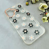 قاب گوشی iPhone 17 آیفون شفاف PC CASE شفاف پشت طلق فانتزی طرح گل کد 111071
