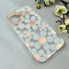 قاب گوشی iPhone 17 آیفون شفاف PC CASE شفاف پشت طلق فانتزی طرح گل کد 111072