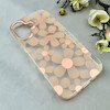 قاب گوشی iPhone 17 آیفون شفاف PC CASE شفاف پشت طلق فانتزی طرح گل کد 111074