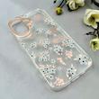قاب گوشی iPhone 16 آیفون شفاف PC CASE شفاف پشت طلق فانتزی طرح گل کد 111077