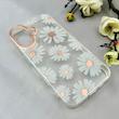 قاب گوشی iPhone 16 آیفون شفاف PC CASE شفاف پشت طلق فانتزی طرح گل کد 111080
