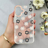 قاب گوشی iPhone 16 آیفون شفاف PC CASE شفاف پشت طلق فانتزی طرح گل کد 111081