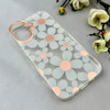 قاب گوشی iPhone 16 آیفون شفاف PC CASE شفاف پشت طلق فانتزی طرح گل کد 111082