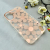 قاب گوشی iPhone 16 آیفون شفاف PC CASE شفاف پشت طلق فانتزی طرح گل کد 111084
