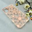 قاب گوشی iPhone 16 آیفون شفاف PC CASE شفاف پشت طلق فانتزی طرح گل کد 111084