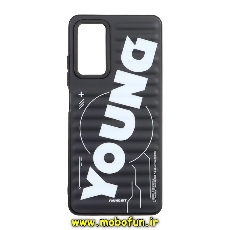 قاب گوشی Redmi Note 11 Pro 4G Global / Redmi Note 11 Pro 5G Global / Redmi Note 11E Pro / Redmi Note 12 Pro 4G شیائومی یانگ کیت YOUNGKIT برجسته دور مات ایربگ دار طرح اسپرت SPORT مشکی کد 95382