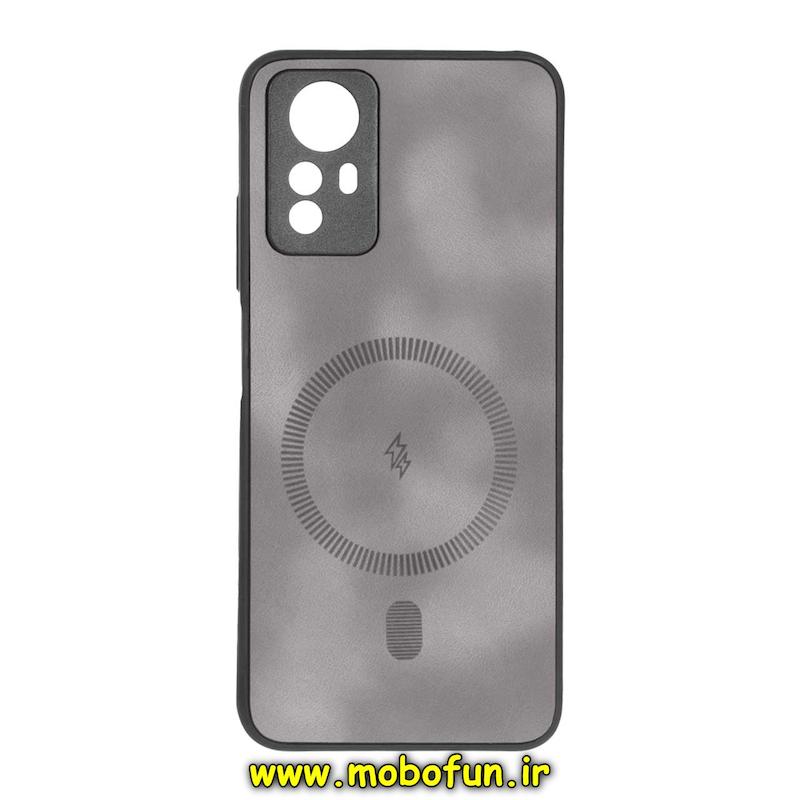 قاب گوشی Redmi Note 12S شیائومی NEW CASE جیر درجه یک HARD طرح مگ سیف طوسی کد 95440