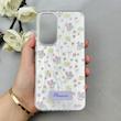 قاب گوشی Galaxy A35 سامسونگ فانتزی براق IMD لیزری لاکچری سخت HARD طرح گل کد 111439