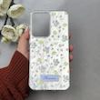 قاب گوشی Galaxy A36 سامسونگ فانتزی براق IMD لیزری لاکچری سخت HARD طرح گل کد 111451