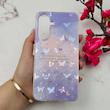 قاب گوشی Galaxy A36 سامسونگ فانتزی براق IMD لیزری لاکچری سخت HARD طرح پروانه کد 111869