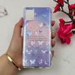 قاب گوشی Galaxy A51 سامسونگ فانتزی براق IMD لیزری لاکچری سخت HARD طرح پروانه کد 111873