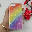 قاب گوشی iPhone 7 / iPhone 8 / iPhone SE 2020 / iPhone SE 2022 آیفون فانتزی براق IMD لیزری لاکچری سخت HARD طرح پروانه کد 111920