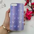 قاب گوشی iPhone 7 Plus / iPhone 8 Plus آیفون فانتزی براق IMD لیزری لاکچری سخت HARD طرح پروانه کد 111922
