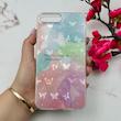 قاب گوشی iPhone 7 Plus / iPhone 8 Plus آیفون فانتزی براق IMD لیزری لاکچری سخت HARD طرح پروانه کد 111923