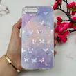 قاب گوشی iPhone 7 Plus / iPhone 8 Plus آیفون فانتزی براق IMD لیزری لاکچری سخت HARD طرح پروانه کد 111924