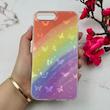 قاب گوشی iPhone 7 Plus / iPhone 8 Plus آیفون فانتزی براق IMD لیزری لاکچری سخت HARD طرح پروانه کد 111925