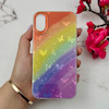 قاب گوشی iPhone X / iPhone XS آیفون فانتزی براق IMD لیزری لاکچری سخت HARD طرح پروانه کد 111933