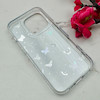 قاب گوشی iPhone 16 Pro آیفون فانتزی براق IMD لیزری لاکچری سخت HARD طرح پروانه کد 111961