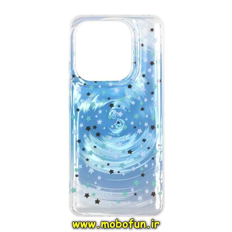 قاب گوشی Redmi Note 14 4G شیائومی فانتزی سخت Hard لیزری لاکچری طرح ستاره کیوت کد E10-95601