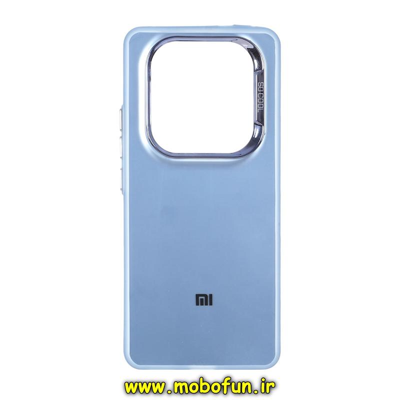 قاب گوشی Redmi Note 14 Pro 5G / Redmi Note 14 Pro Plus / Poco X7 شیائومی اورجینال SO COOL سوکول لنز کرومی براق آبی کد 95744
