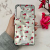 قاب گوشی Galaxy S24 FE سامسونگ موج دار VERSAILLES سه بعدی لنز کرومی طرح لاکچری کد 112650