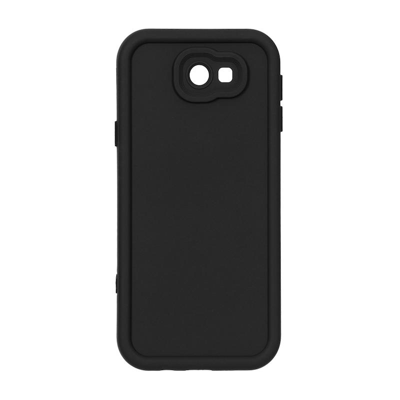 قاب گوشی Galaxy J5 Prime سامسونگ سیلیکونی ژله ای Solid محافظ لنزدار مشکی کد 112853