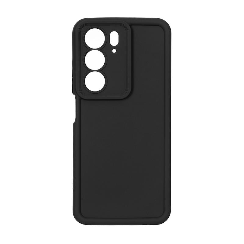 قاب گوشی Realme C75 ریلمی سیلیکونی ژله ای Solid محافظ لنزدار مشکی کد 112872