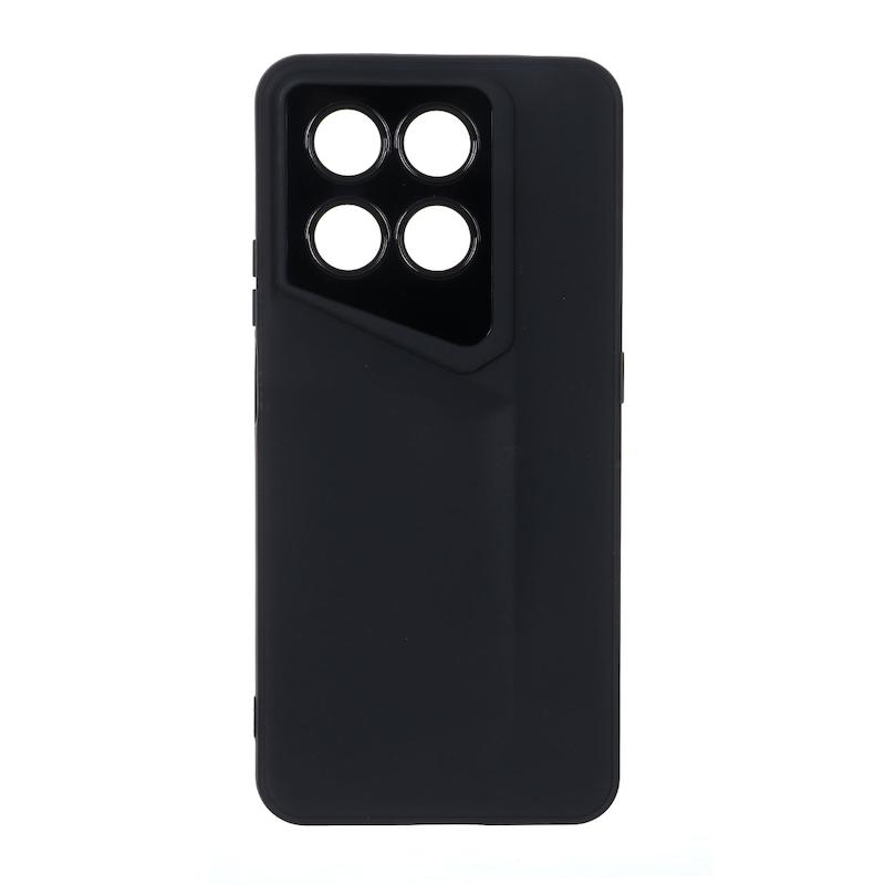 قاب گوشی Honor X7D آنر سری Porsche Design سیلیکونی ژله ای محافظ لنز دار مشکی کد 112787