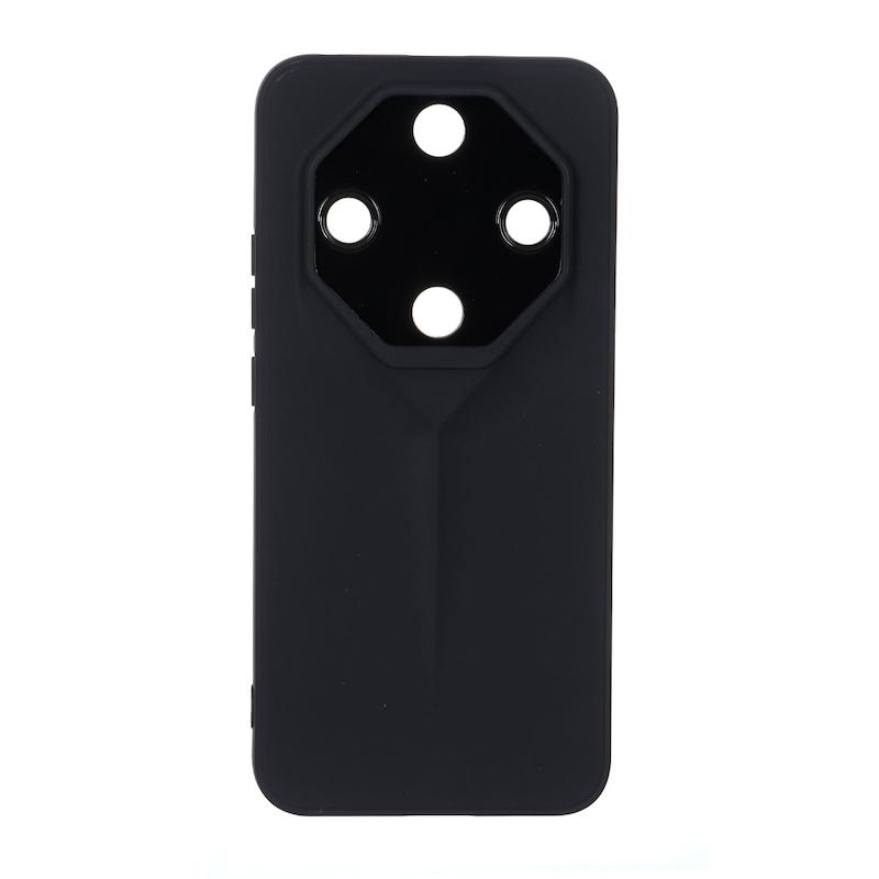 قاب گوشی Honor X9D آنر سری Porsche Design سیلیکونی ژله ای محافظ لنز دار مشکی کد 112789