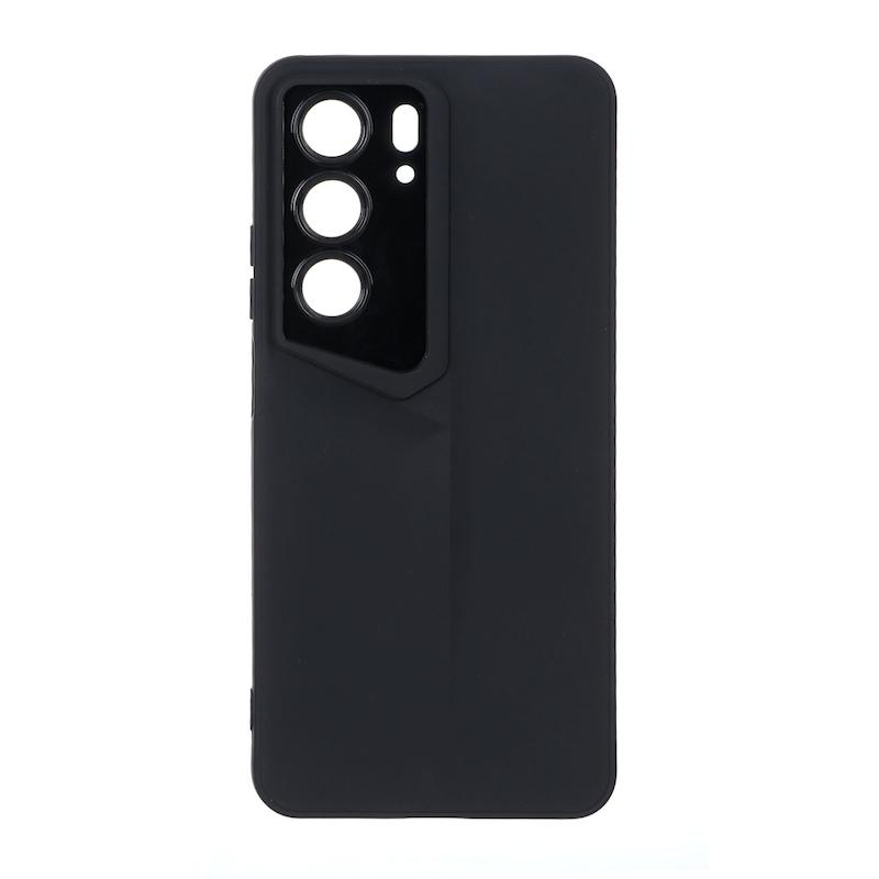 قاب گوشی Realme C75 ریلمی سری Porsche Design سیلیکونی ژله ای محافظ لنز دار مشکی کد 112799