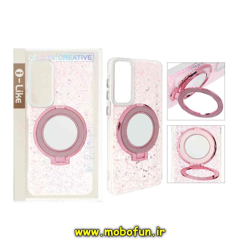 قاب گوشی Galaxy S25 Edge سامسونگ اورجینال i Like رزینی HARD مگ سیف دار استندشو کد 95927