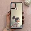 قاب گوشی Galaxy A21S سامسونگ So CooL سوکول اورجینال فانتزی دور مات دکمه کرومی طرح دخترونه کد 113129