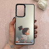 قاب گوشی Galaxy A73 سامسونگ So CooL سوکول اورجینال فانتزی دور مات دکمه کرومی طرح دخترونه کد 113157