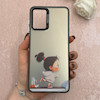 قاب گوشی Galaxy A12 / M12 سامسونگ So CooL سوکول اورجینال فانتزی دور مات دکمه کرومی طرح دخترونه کد 113161