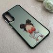 قاب گوشی Galaxy A30S / Galaxy A50S / Galaxy A50 سامسونگ So CooL سوکول اورجینال فانتزی دور مات دکمه کرومی طرح دخترونه کد 113166