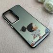 قاب گوشی Galaxy S24 FE سامسونگ So CooL سوکول اورجینال فانتزی دور مات دکمه کرومی طرح دخترونه کد 113174
