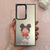 قاب گوشی Galaxy S23 Ultra سامسونگ So CooL سوکول اورجینال فانتزی دور مات دکمه کرومی طرح دخترونه کد 113178