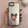 قاب گوشی iPhone 7 / iPhone 8 / iPhone SE 2020 / iPhone SE 2022 آیفون So CooL سوکول اورجینال فانتزی دور مات دکمه کرومی طرح دخترونه کد 113184