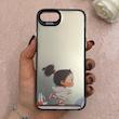 قاب گوشی iPhone 7 / iPhone 8 / iPhone SE 2020 / iPhone SE 2022 آیفون So CooL سوکول اورجینال فانتزی دور مات دکمه کرومی طرح دخترونه کد 113185