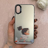 قاب گوشی iPhone X / iPhone XS آیفون So CooL سوکول اورجینال فانتزی دور مات دکمه کرومی طرح دخترونه کد 113193