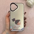 قاب گوشی iPhone 16 آیفون So CooL سوکول اورجینال فانتزی دور مات دکمه کرومی طرح دخترونه کد 113199