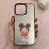 قاب گوشی iPhone 15 Pro Max آیفون So CooL سوکول اورجینال فانتزی دور مات دکمه کرومی طرح دخترونه کد 113202