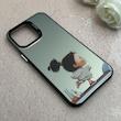 قاب گوشی iPhone 14 Pro Max آیفون So CooL سوکول اورجینال فانتزی دور مات دکمه کرومی طرح دخترونه کد 113205