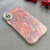 قاب گوشی iPhone X / iPhone XS آیفون فانتزی ماربل لاکچری کرومی محافظ لنزدار اکلیلی طرح گل کد 114013