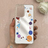 قاب گوشی Galaxy A33 سامسونگ آینه ای پشت طلقی کپسولی فانتزی لاکچری کد 113322