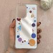 قاب گوشی Galaxy A53 سامسونگ آینه ای پشت طلقی کپسولی فانتزی لاکچری کد 113329
