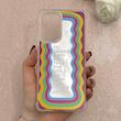 قاب گوشی Galaxy A53 سامسونگ آینه ای پشت طلقی کپسولی فانتزی لاکچری کد 113334