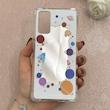 قاب گوشی Galaxy S20 FE سامسونگ آینه ای پشت طلقی کپسولی فانتزی لاکچری کد 113362