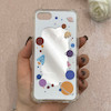 قاب گوشی iPhone 7 / iPhone 8 / iPhone SE 2020 / iPhone SE 2022 آیفون آینه ای پشت طلقی کپسولی فانتزی لاکچری کد 113370