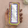 قاب گوشی iPhone 7 / iPhone 8 / iPhone SE 2020 / iPhone SE 2022 آیفون آینه ای پشت طلقی کپسولی فانتزی لاکچری کد 113377